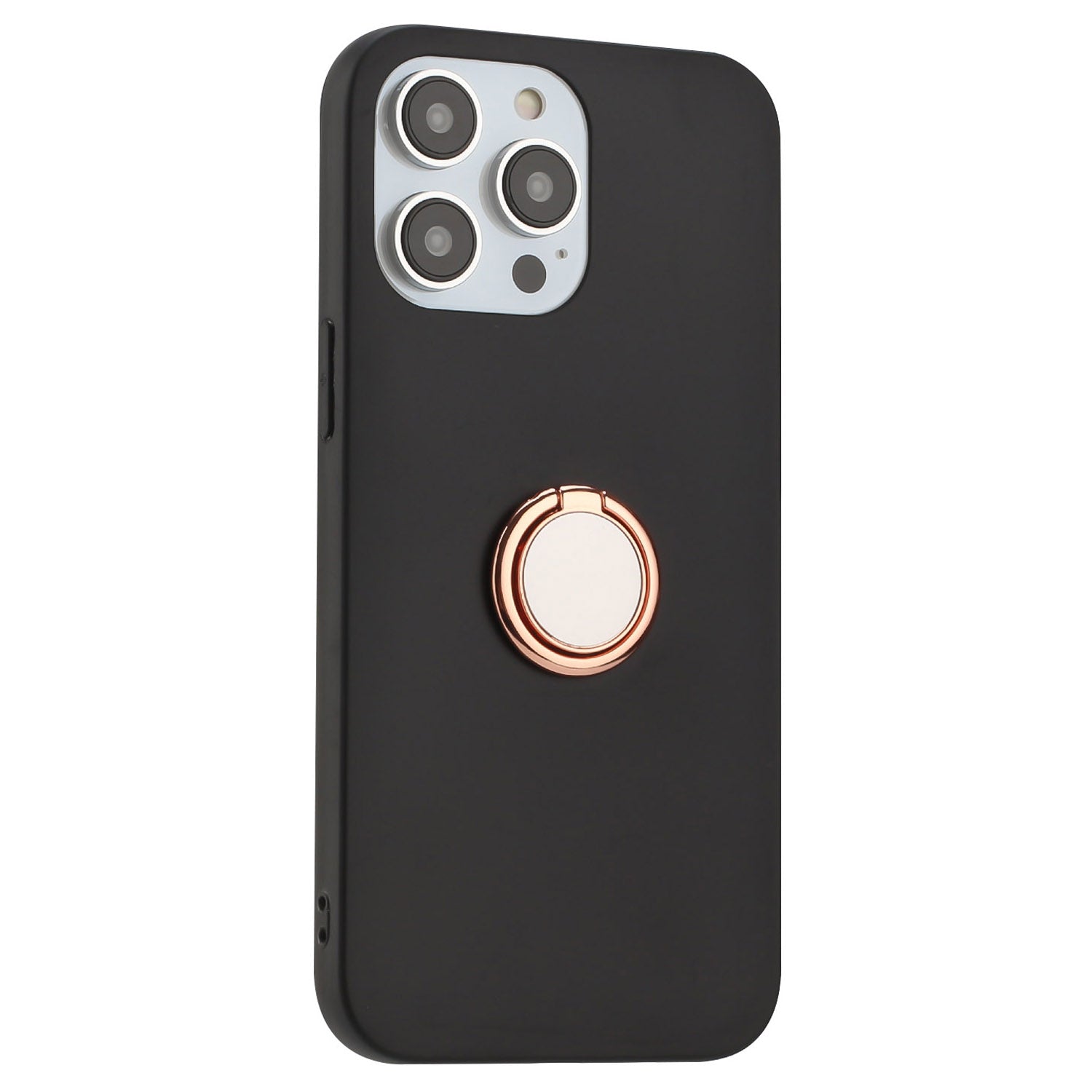 Matte Shell for iPhone 13 Pro Max 6.7 inch TPU Cover Mobile Phone Case with Ring Kickstand Matte Shell for iPhone 13 Pro Max 6.7 inch TPU Cover Mobile Phone Case with Ring Kickstand